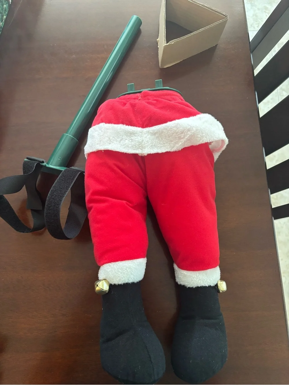 Mr. Christmas Animated Kicking Legs - Santa Claus